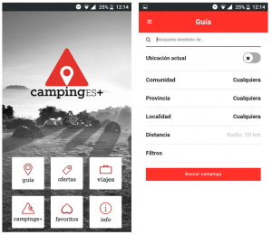 camping app