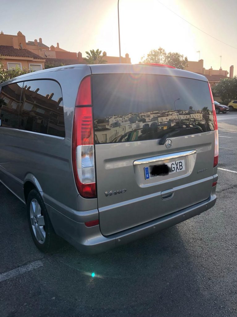 furgoneta camper mercedes viano