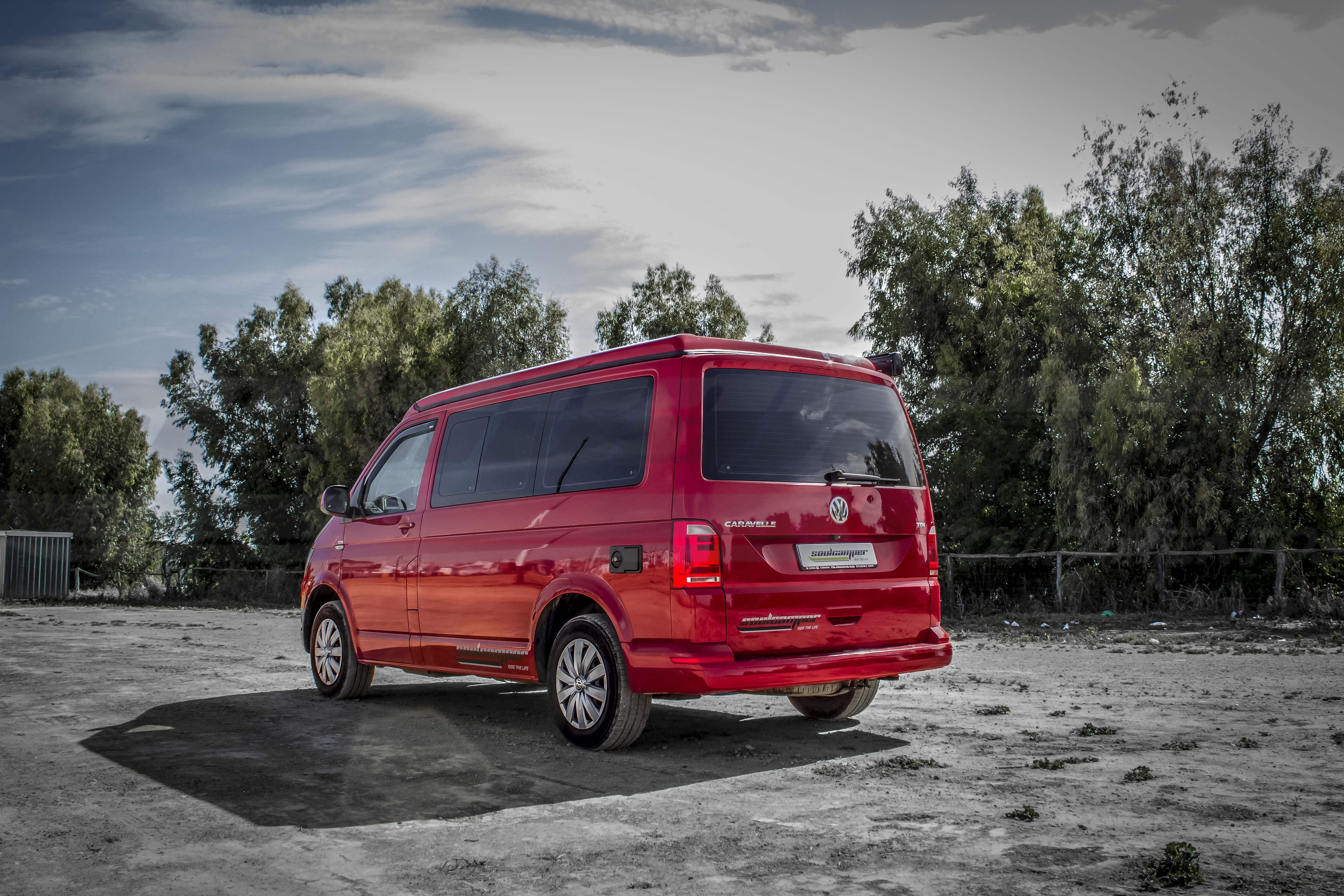 Camperizar Furgoneta Volkswagen Shuttle Caravelle T5 T6 corta